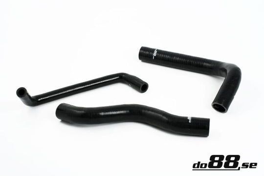 do88 Volvo 240 Coolant Hoses Black - DO88-KIT11S