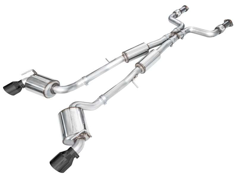 AWE Tuning 2023 Nissan Z RZ34 RWD Touring Edition Cat-Back Exhaust System w/ Diamond Black Tips - 3015-33400