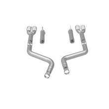 Load image into Gallery viewer, MagnaFlow Axle-Back, SS, 3in, Quad Split Rear 3.5 Tips 2015 Dodge Challenger incl SRT Hellcat - 19206