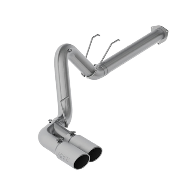 MBRP 17-19 Ford F250/350/450 6.4 L Filter Back Single Side Dual Exit Exhaust System - S6290AL