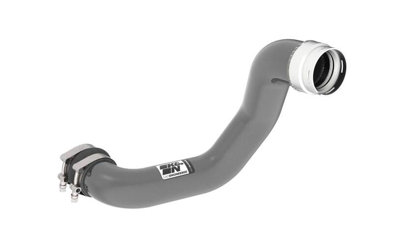 K&N 23-24 GM Colorado/Canyon 2.7L L4 Charge Pipe - Aluminum Tube - Gunmetal Gray - 77-1021KC