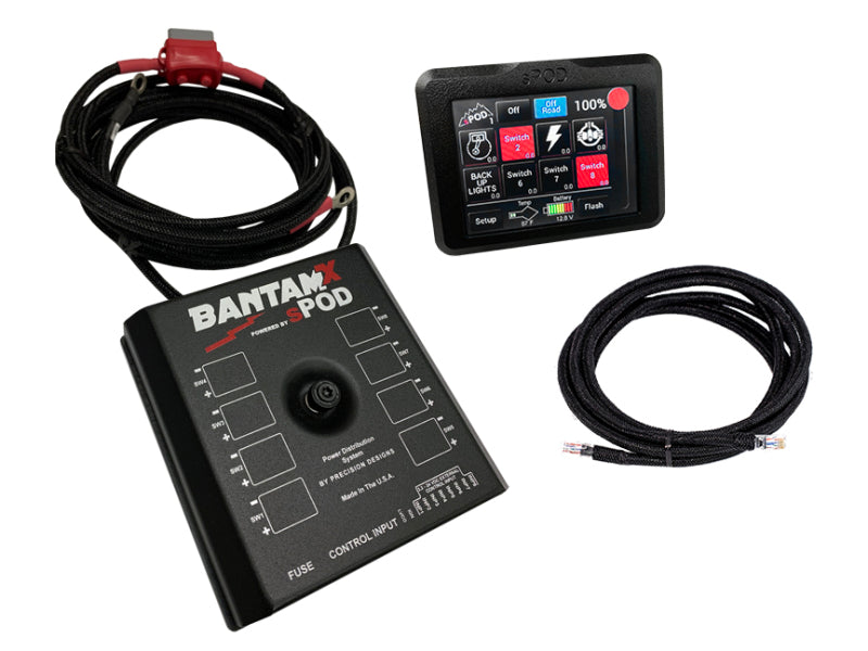 sPOD BantamX Touchscreen for 36in Battery Cables - BXTSBUNI36