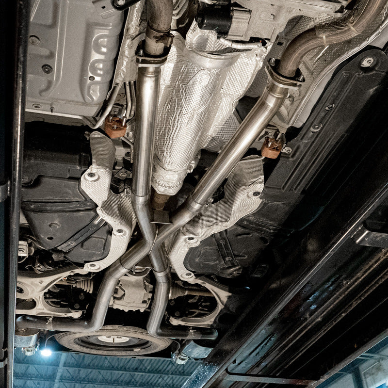 Stainless Works 11-20 Dodge Durango 5.7L 3in Redline Catback w/4in Polished Tips - DUR11CBR