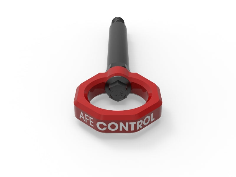 aFe 23-25 BMW M2 (G87) CONTROL Front / Rear Tow Hook - Red - 450-502004-R