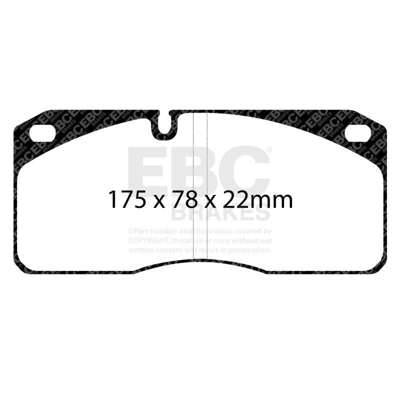 EBC Stoptech 63.309.1027 Caliper Bluestuff Brake Pads - DP5075NDX