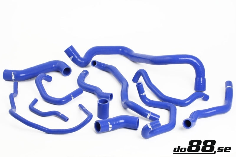 do88 Audi S3/TT/Seat Leon Cupra R 1.8T Coolant Hoses - Blue - DO88-KIT78B