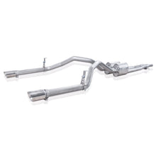 Load image into Gallery viewer, Stainless Works Chevy Silverado/GMC Sierra 2007-16 5.3L/6.2L Exhaust Y-Pipe Under Bumper Exit - CT14CBUBY