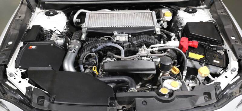 K&N 22-23 Subaru WRX 2.4L H4 Aluminum Charge Pipe Kit - Gunmetal Gray - 77-1017KC