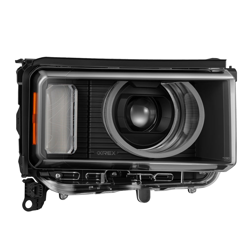 AlphaRex 24-26 Toyota LC Heritage LUXX LED Proj Headlight Blk  w/Activ Light/Seq Signal/Switchback - 880899
