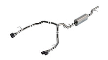 Load image into Gallery viewer, Borla 21-22 Chevrolet Tahoe 5.3L V8 2/4WD 4DR 3in/2.75in Touring Cat-Back Exhaust -Carbon Fiber Tips - 140856CF