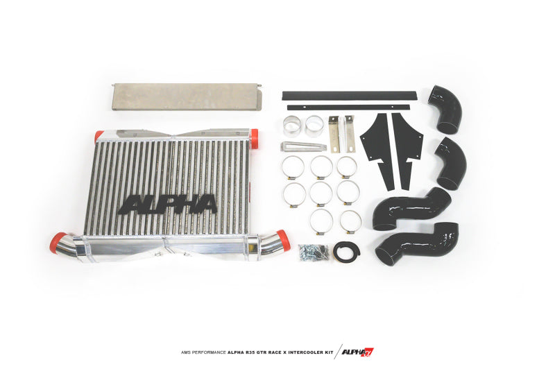 AMS Performance 2009+ Nissan R35 GTR ALPHA Race X Front Mount Intercooler Kit - ALP.07.09.0010-1