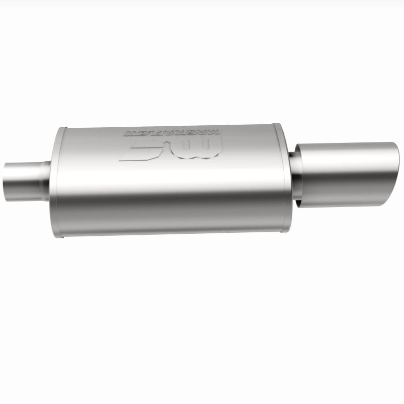 MagnaFlow Muffler W/Tip Mag SS 14X5X8 2.25/4. - 14829