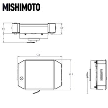 Load image into Gallery viewer, Mishimoto Universal Drag Race Performance Aluminum Radiator - Black - MMRAD-UNI-DRGBK