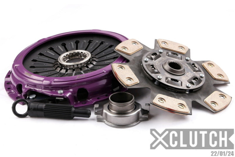 XClutch 07-17 Mitsubishi Lancer EVO X 2.0L Stage 2R Extra HD Sprung Ceramic Clutch Kit - XKMI24011-1R