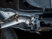 Load image into Gallery viewer, AWE Tuning 2021+ Ford Bronco 0FG Dual Rear Exit Exhaust w/Diamond Black Tips &amp; Bash Guard - 3015-33456