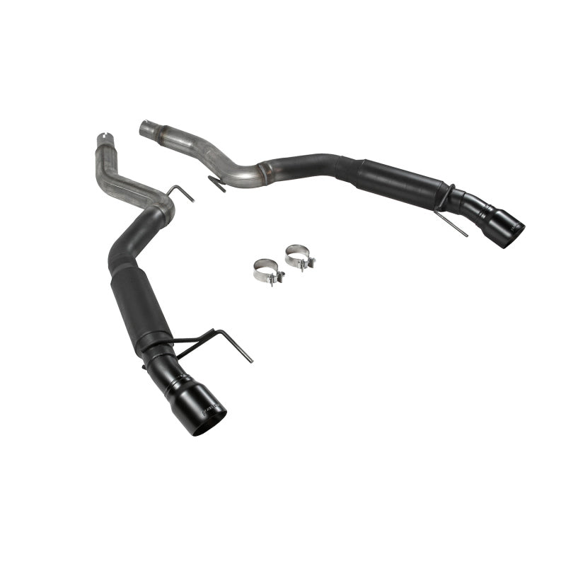 Flowmaster 15-23 Mustang BASE SS Outlaw Axle-Back Exhaust System - Black - 817823