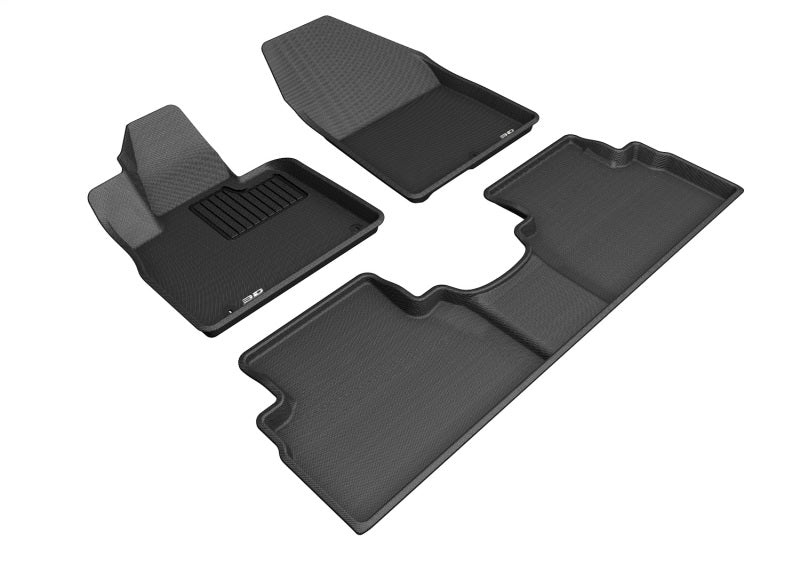 3D MAXpider 19-20 Hyundai Santa Fe Kagu Black Full Set - L1HY09301509