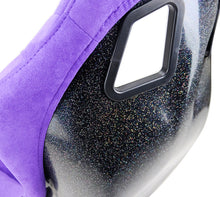Load image into Gallery viewer, NRG FRP Bucket Seat PRISMA Edition w/ Pearlized Back Purple Alcantara - Medium - FRP-303PP-PRISMA