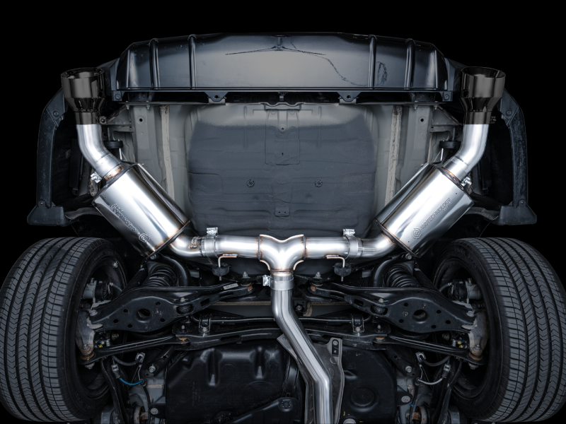 AWE Tuning 22+ Honda Civic Si/Acura Integra Touring Edition Catback Exhaust - Dual Diamond Black Tip - 3015-33331