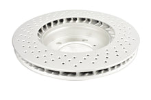 Load image into Gallery viewer, DBA 05-06 Porsche Boxster S (w/Iron Rotor) Coupe Front Right En-Shield OE Drilled Rotor - DBA3602OEXR