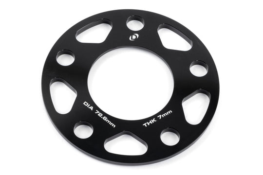 Dinan Wheel Spacers - 5x120 - 72.6mm CB - 7mm Thick (Set of 2) - D210-2037