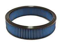 Load image into Gallery viewer, Injen NanoWeb Dry Air Filter- 14in Round x 3in Tall 1in Pleats - X-1090-BB