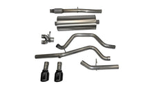 Load image into Gallery viewer, Corsa 2014-2019 C Sierra/Chevy Silv 1500 Crew Cab/Short Bed 5.3L V8 Black Sport Dual Rear CB Exhaust - 14869BLK