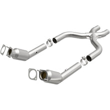 Load image into Gallery viewer, MagnaFlow California Grade CARB Compliant Direct Fit Catalytic Converter 11-14 Ford Mustang GT 5.0L - 5561976