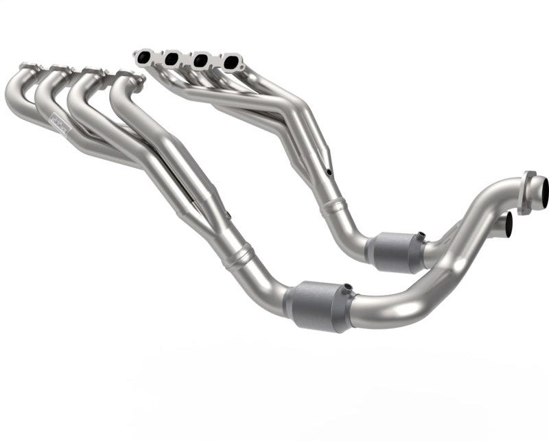 Kooks 20-22 Ford F250 7.3L V8 / Ford F350 7.3L V8 1-7/8in x 3in SS Headers w/ Green Catted Conn - 1400H430
