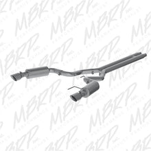Load image into Gallery viewer, MBRP 15 Ford Mustang GT 5.0 Convertible T409 3in Cat Back Dual Split Rear Exit (Street Version) - S7239409