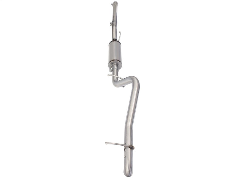 aFe MACHForce XP 2.5in SS-409 Cat-Back Exhaust 07-16 Jeep Wrangler (JK) V6-3.6L/3.8L (2-4 Door) - 49-48055