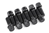 APR Lug Bolts - Use w/Factory Spacers - 27mm - Black (Set of 10) - MS100171