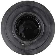 Load image into Gallery viewer, K&amp;N Universal Rubber Filter-Round Tapered 4in Flange ID x 8in Base OD x 6.625in Top OD x 8in H - RU-5171HBK