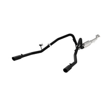 Load image into Gallery viewer, MBRP 11-14 Ford F-150 V6 Ecoboost Black Coated 2.5in Cat-Back Dual Rear Exit Exhaust System - S5240BLK