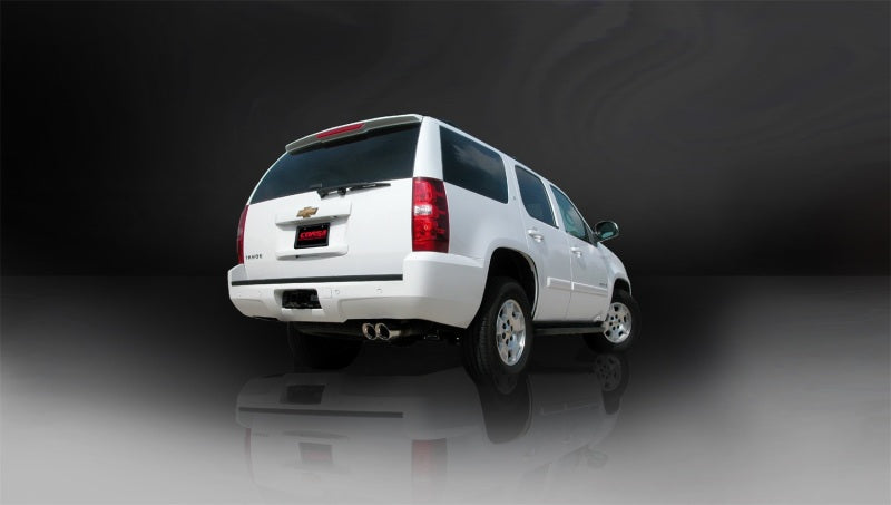 Corsa 2009-2014 Chevrolet Tahoe 5.3L V8 Polished Sport Cat-Back Exhaust - 14912
