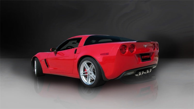 Corsa 2006-2011 Chevrolet Corvette C6 Z06 7.0L V8 XO Pipe Exhaust - 14173
