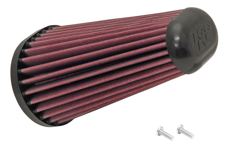 K&N Replacement Unique Oval Tapered Air Filter for Porsche 13-14 Boxster/2014 Cayman 2.7L/3.4L H6 - E-0666
