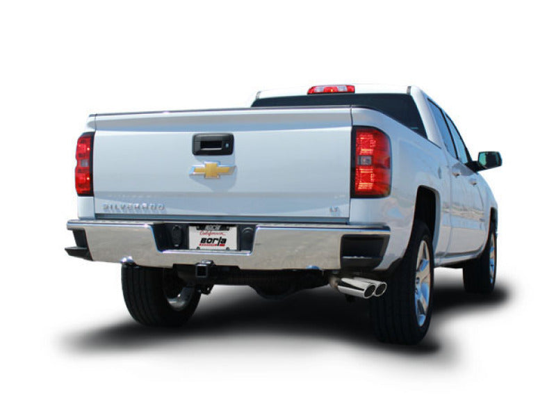Borla 14-18 Silv/Sierra C/B Exh ATAK 1500 5.3L V8 AT/MT 2&4WD Ext Cab(78.7) Crew Cab(69.3) 143.5 WB - 140797
