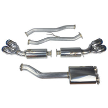 Load image into Gallery viewer, Injen 10-13 Hyundai Genesis Coupe 2.0L(t) 4cyl SS Exhaust w/ 76mm Y-Pipe Resonator/Molded SS Flanges - SES1386TT