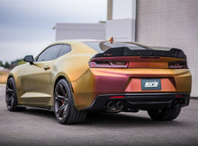 Load image into Gallery viewer, Borla 16-17 Chevy Camaro 6.2L 4in Dual CF Tips w/Black Core Dual Split Exit ATAK Catback Exhaust - 140688CFBA