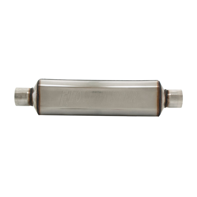 Flowmaster Super HP-2 2.50 IN/OUT 18 in. SS Muffler - 12518304