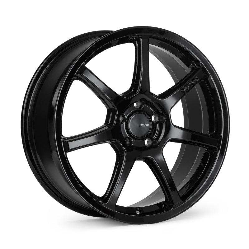 Enkei Imola2 19x8 / 5x114.3 BP / ET35 / 72.6mm Bore - Gloss Black Wheel - 561-980-6535BK