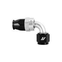 Load image into Gallery viewer, Mishimoto Aluminum PTFE -8AN 90 Degree Fitting Black - MMFT-SW-08P-90