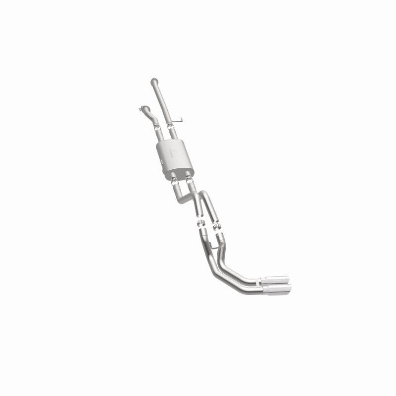 MagnaFlow 14 Toyota Tundra V8 4.6L/5.7L Stainless C/b Exhaust Dual same side pass. rear tire - 15306
