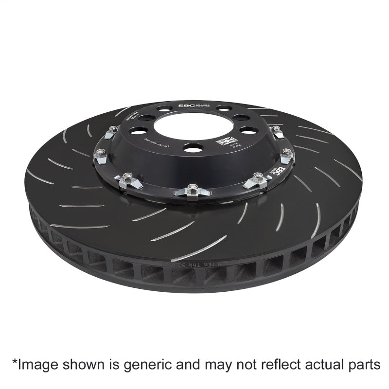 EBC Racing 02-07 Dodge Viper 8.3L 2 Piece Floating Conversion SG Racing Front Rotors - SG2FC7147