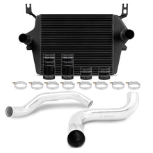 Load image into Gallery viewer, Mishimoto 99-03 Ford 7.3L Powerstroke PSD Black Intercooler Kit w/ Polished Pipes - MMINT-F2D-99KBKP