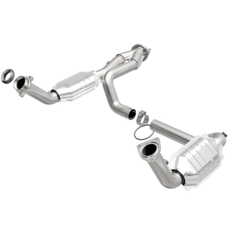 MagnaFlow DF Cat. Conv 02-06 Cadillac Truck. 8 5.3L Dual Conv. Y-Pipe Assy 2wd/Chevy Truck 99-07 - 51097