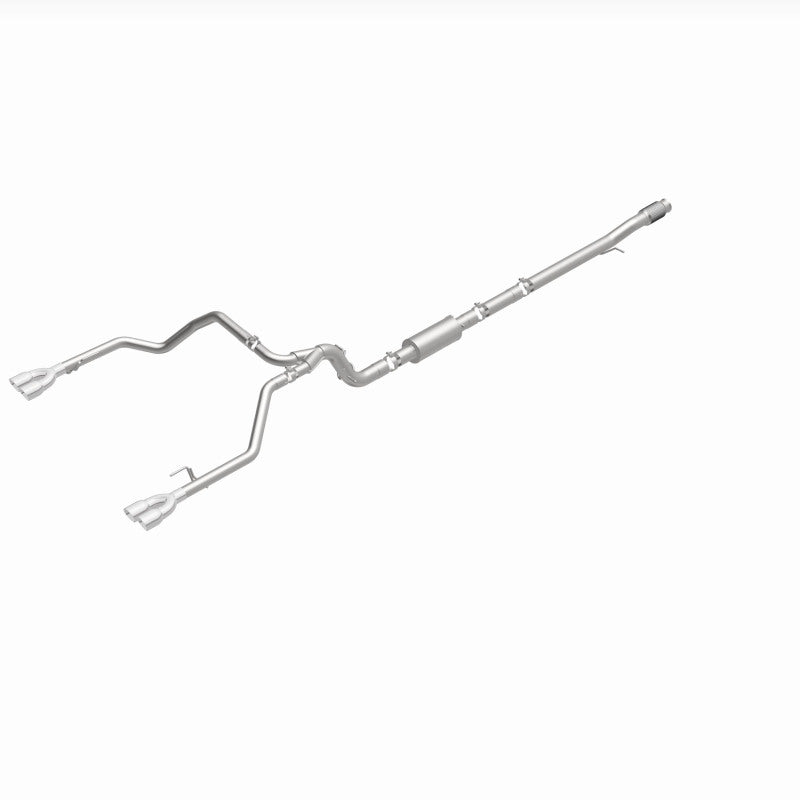 MagnaFlow 2019 Chevrolet Silverado 1500 Quad Exit Polished Stainless Cat-Back Exhaust - 19489