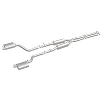 Load image into Gallery viewer, MagnaFlow Cat-Back SS 2.5in Dual Split Rear Exit (OEM Tips) 15-16 Dodge/Chrysler Charger/300 5.7L V8 - 19226