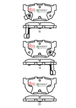 Load image into Gallery viewer, DBA 89-93 Nissan Skyline GTS R32 SP Performance Rear Brake Pads - DB325SP